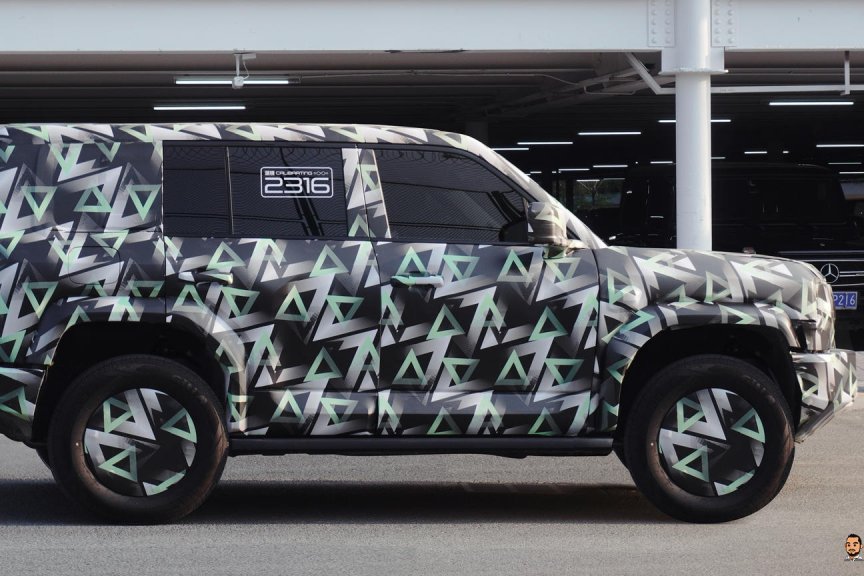 比亚迪F品牌谍照流出，性能对标奔驰大G